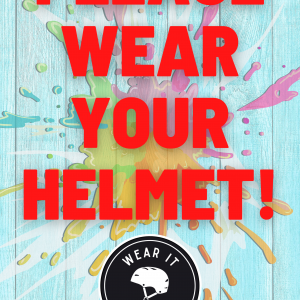 Wear it for berret Community Helmet Signs