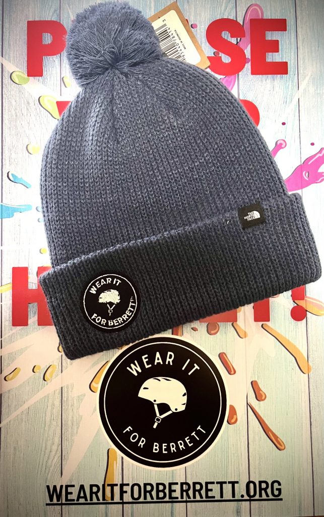 The North Face Pom Beanie (Shady Blue) from wear it for berret